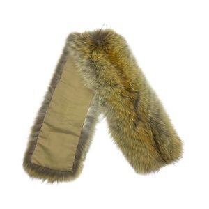 Natural Coyote Fur Scarf